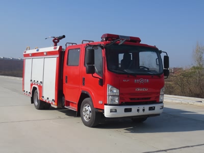 國六慶鈴3.5噸泡沫消防車